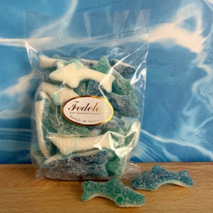 Sour Gummi Sharks (5 oz)