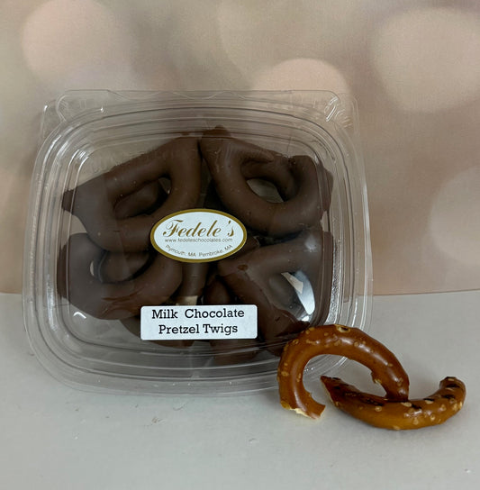 Pretzel Twigs - Chocolate Covered (4 oz.)