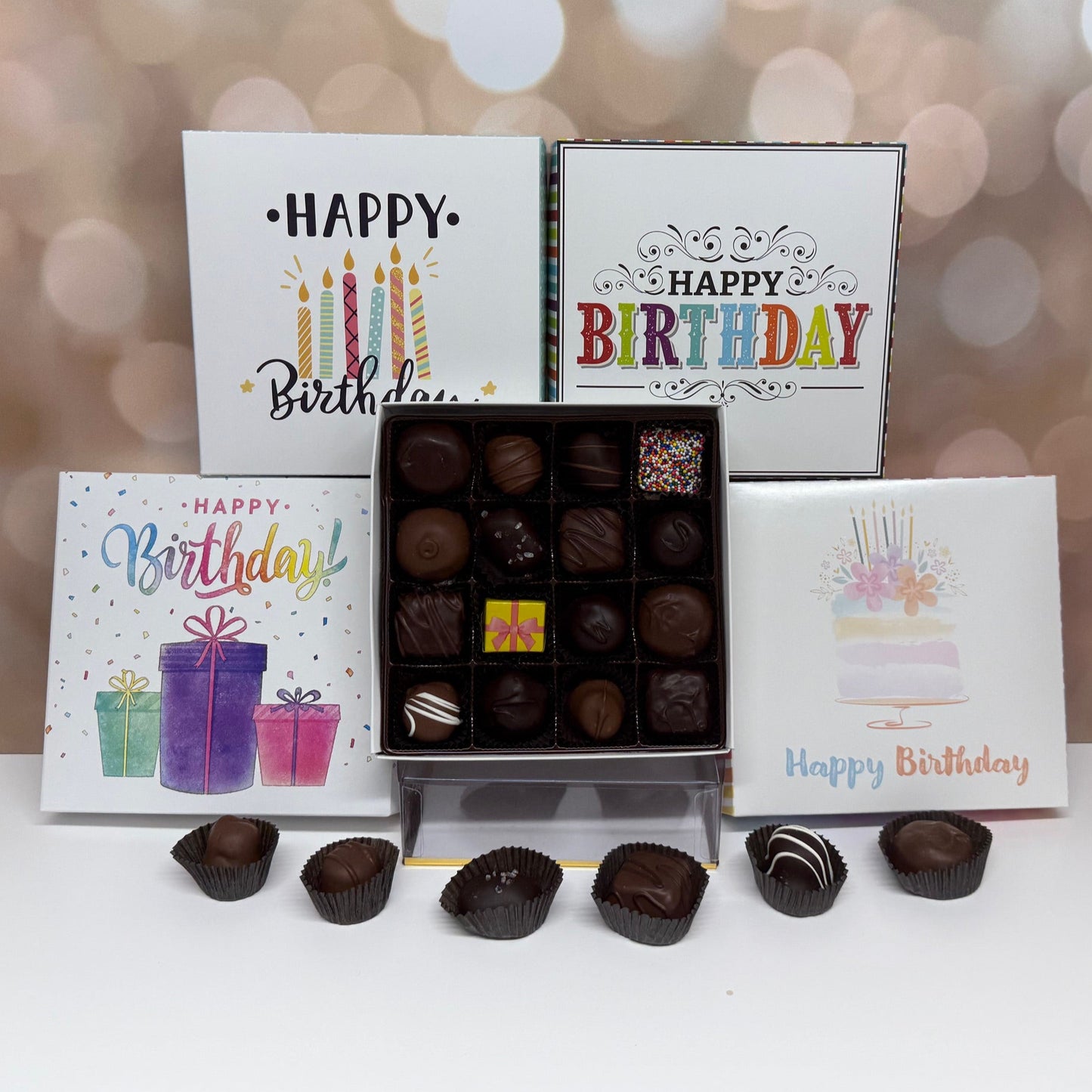 Birthday Assortment (16 Piece Chocolates)