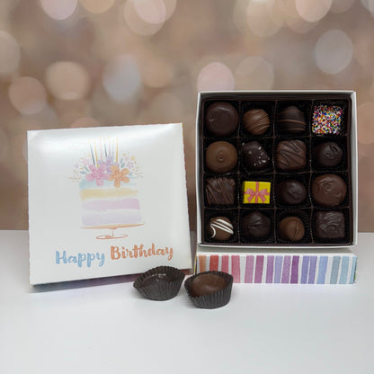 Birthday Assortment (16 Piece Chocolates)