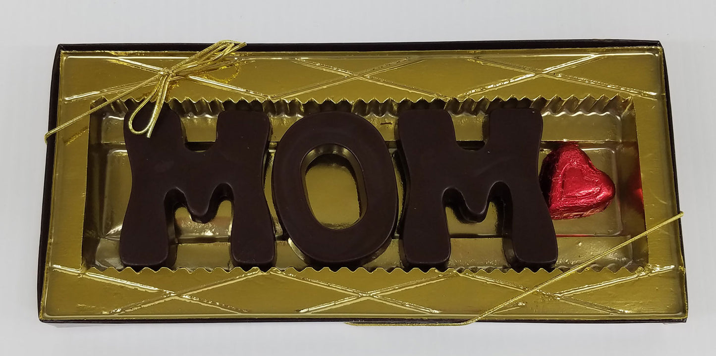 MOM Chocolate Letters (Milk or Dark)