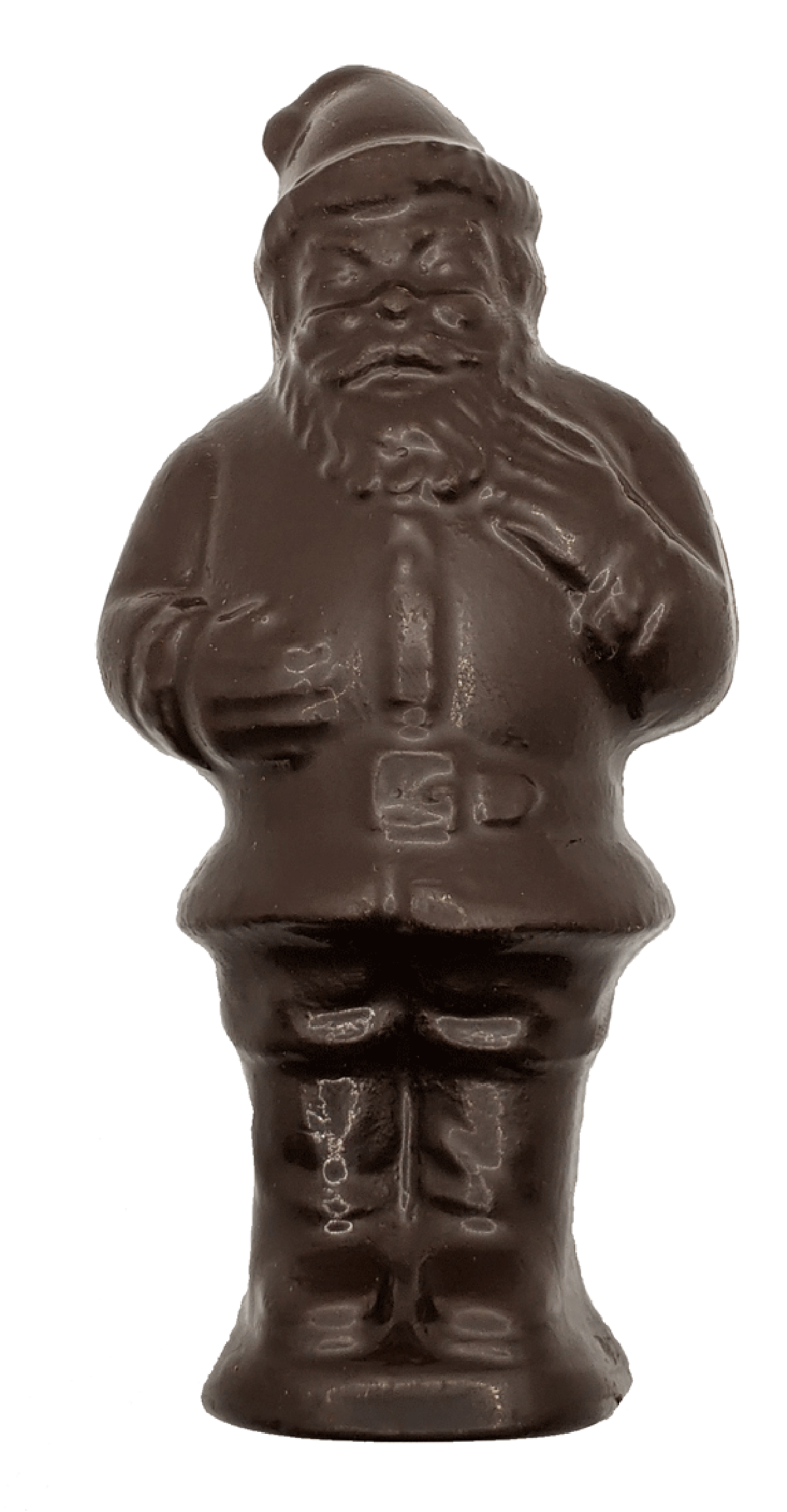 Santa Standing - 3 oz. (Milk, Dark or White Chocolate)