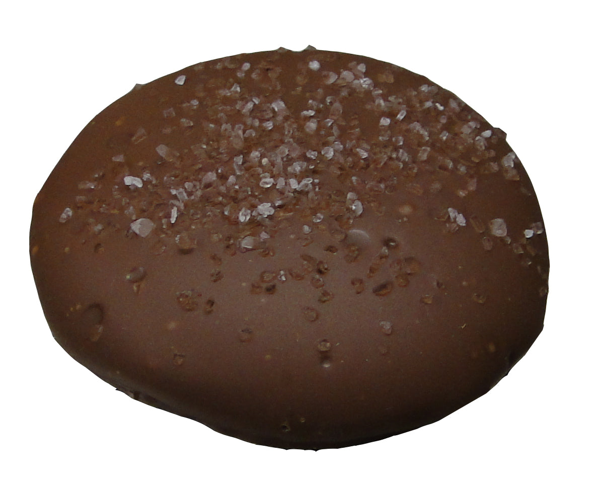 Sea Salt Caramel Patty (Milk or Dark Chocolate)