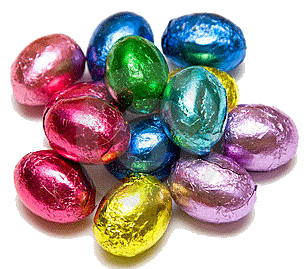 Easter Foil Eggs (Milk Chocolate)